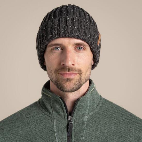 Berretto Craghoppers Riber II Cuff uomo polyester nero S/M
