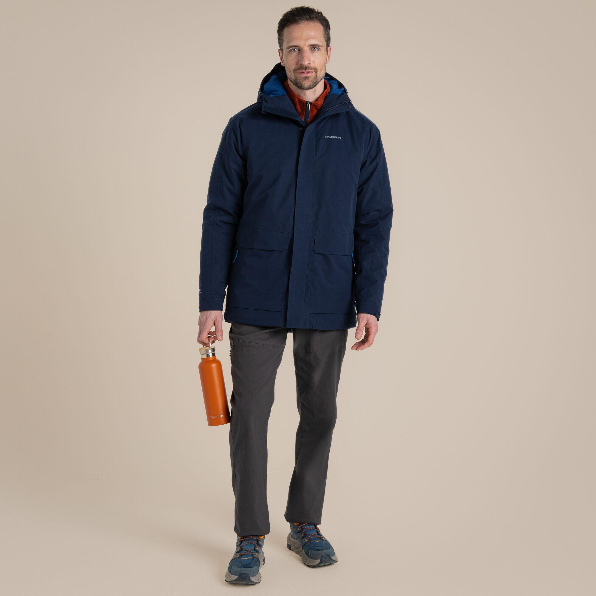 CRAGHOPPERS Lorton Thermic — Chaqueta Acolchada Hombre Azul Marino 3/7