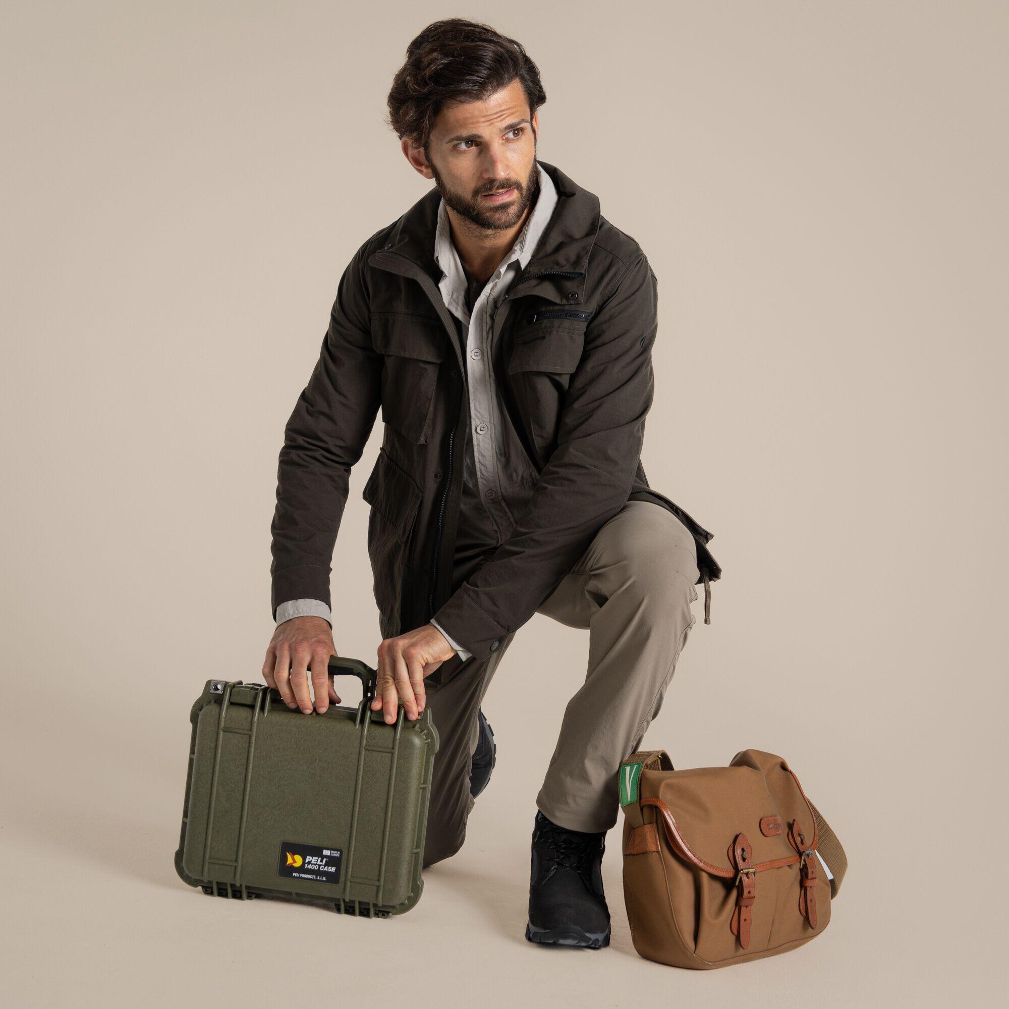 Veste Randonnée Homme Craghoppers NosiLife Adventure IV – Beige, Neuve Avec étiquettes