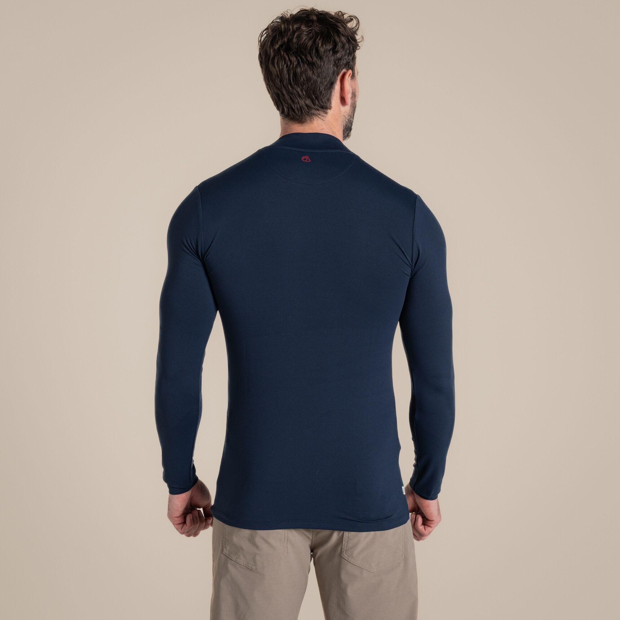 Top de manga larga con cuello alto NosiLife para hombres 5/7
