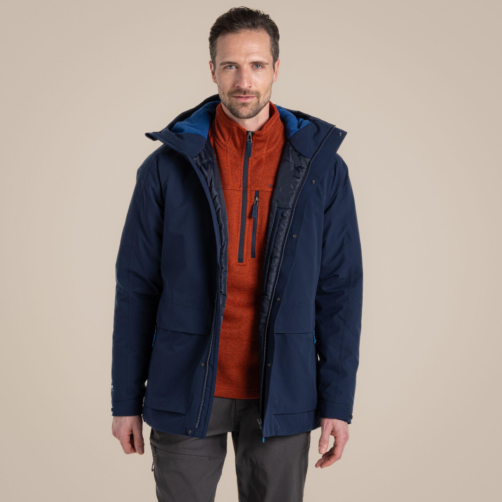 CRAGHOPPERS Lorton Thermic — Chaqueta Acolchada Hombre Azul Marino 4/7