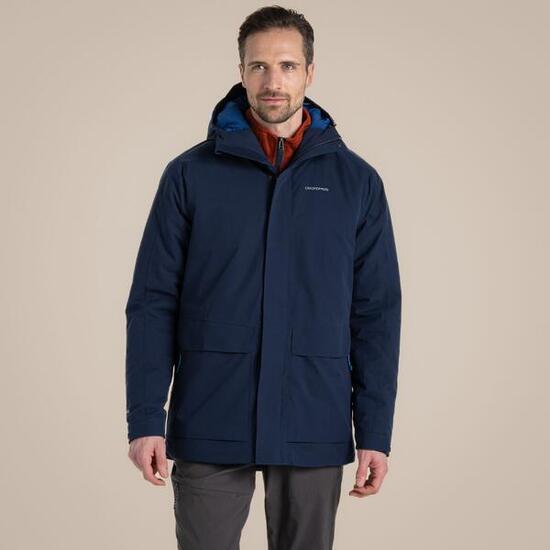 CRAGHOPPERS Lorton Thermic — Giacca Imbottita Uomo Blu Navy