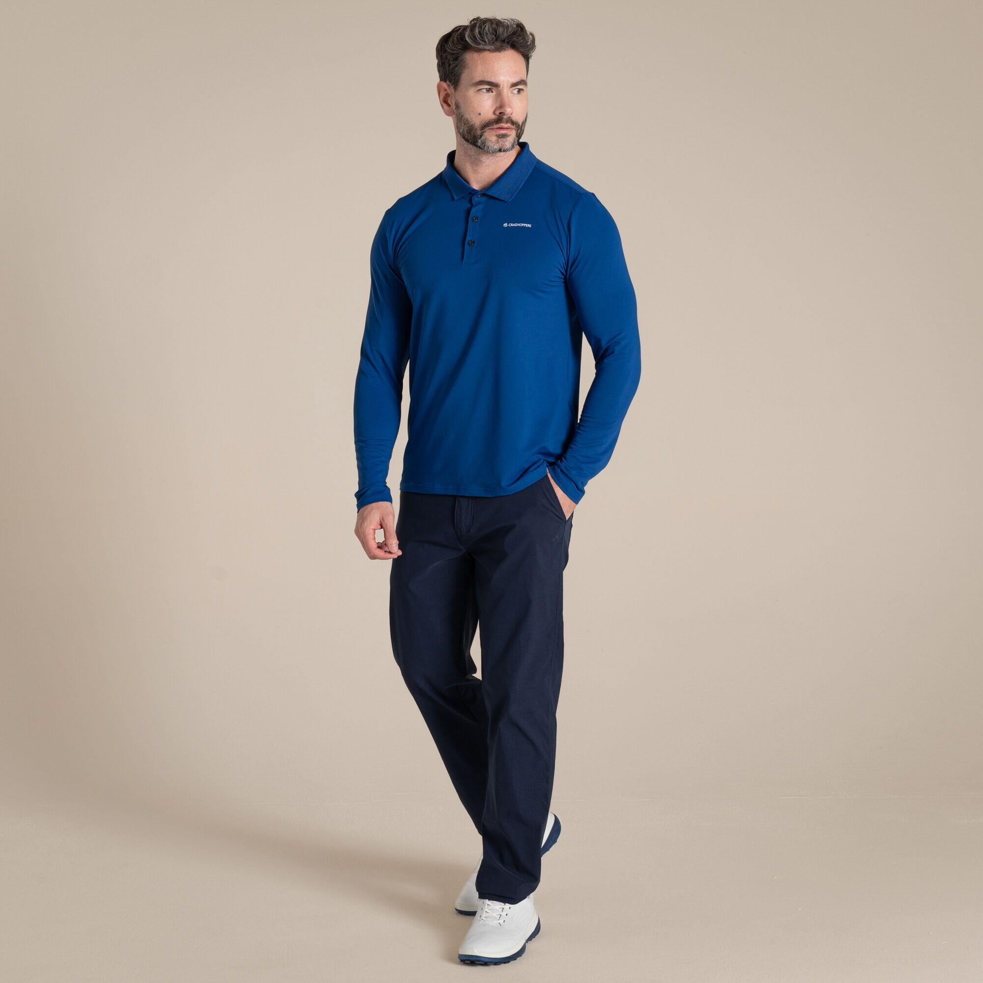 Uomo Golf NosiLife Bramshaw LS Polo Top 4/7