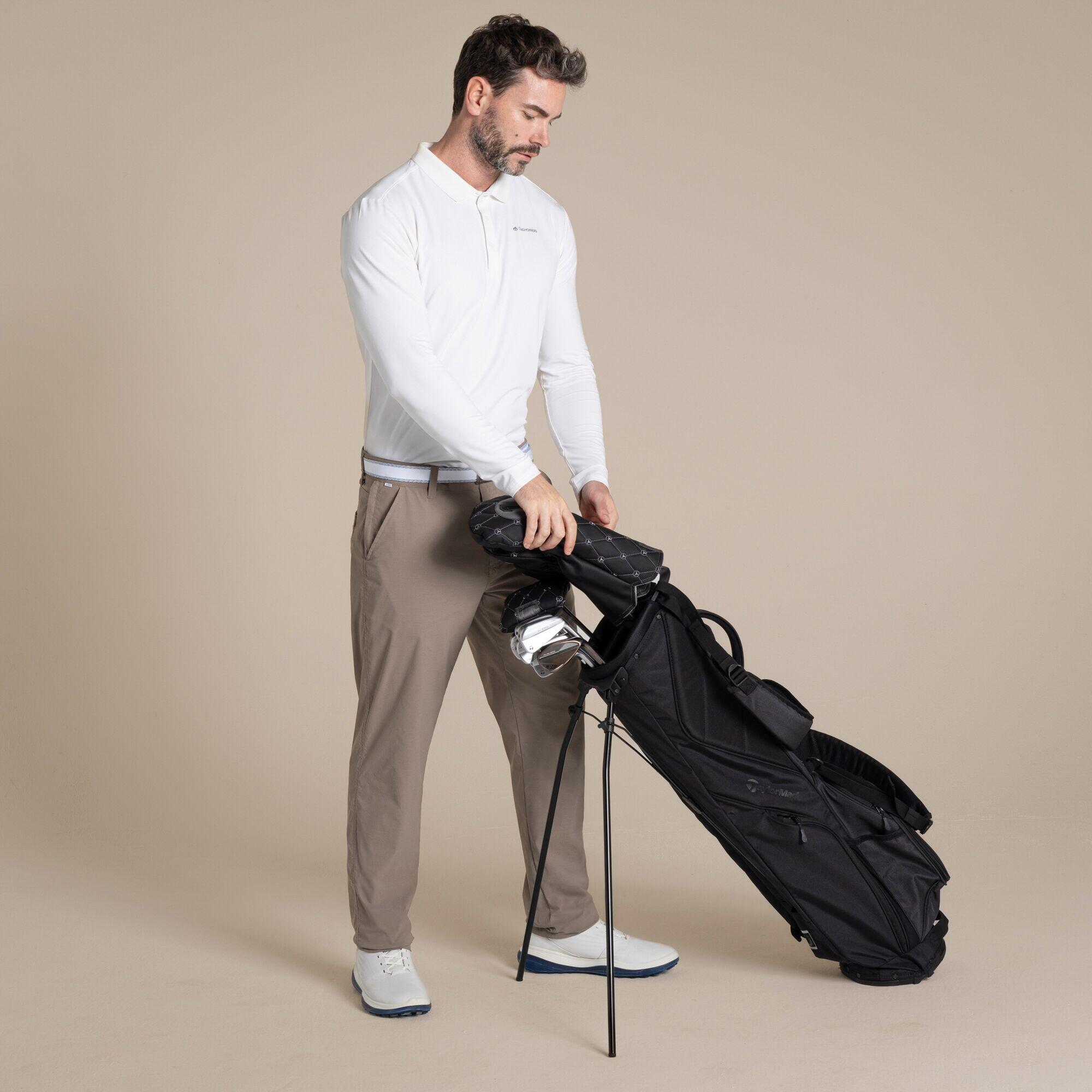 Uomo Golf NosiLife Bramshaw LS Polo Top 3/7