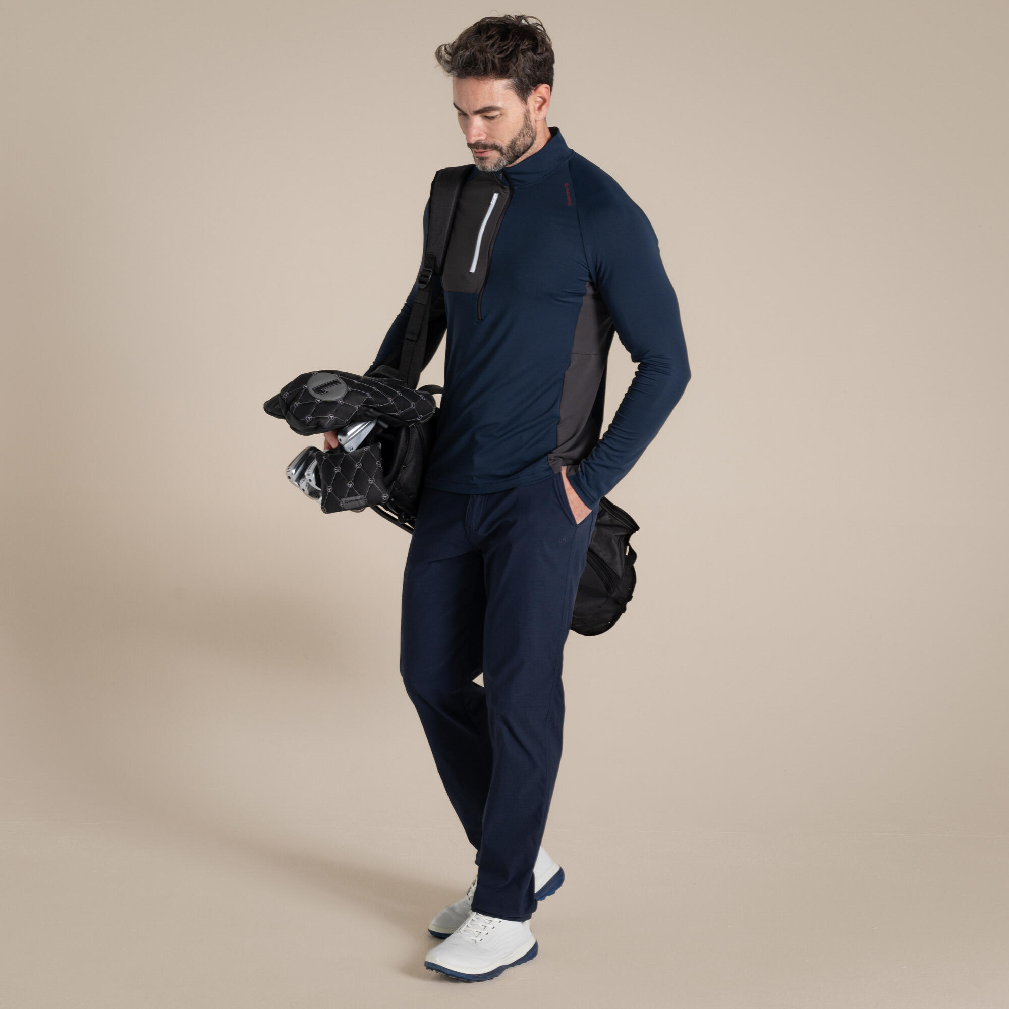 Golf Homme NosiLife Goswick Haut Demi-Zip 2/7
