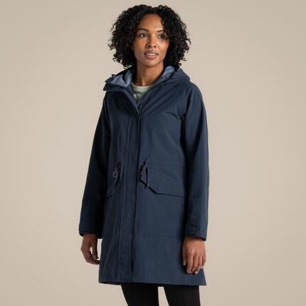 Veste imperméable longue longueur Emilia