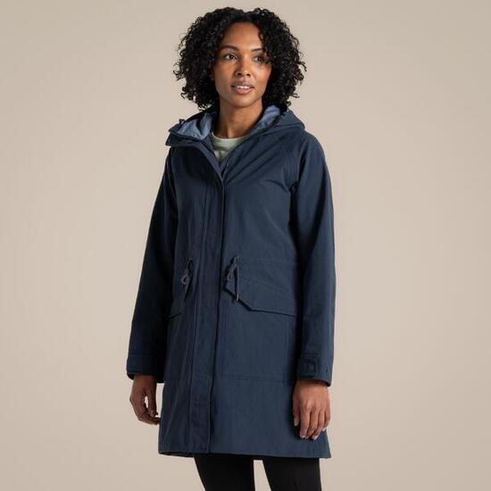 Veste imperméable longue longueur Emilia