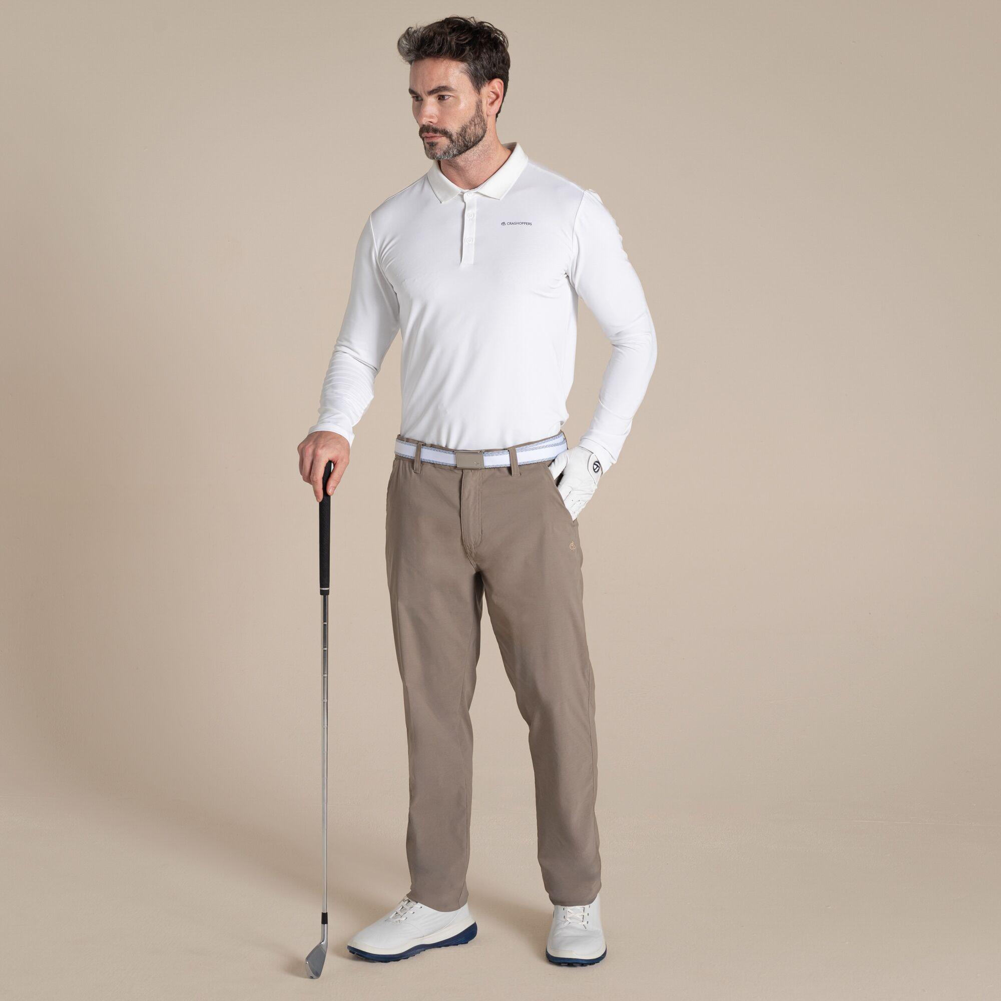 Uomo Golf NosiLife Bramshaw LS Polo Top 4/7