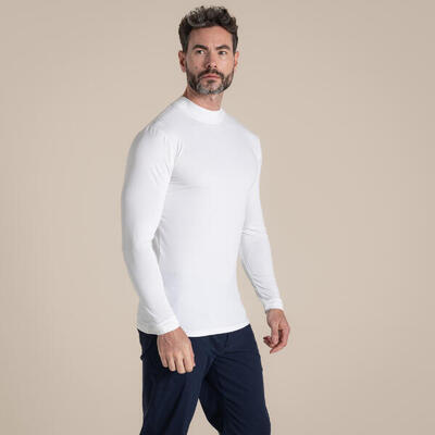 Mens Golf NosiLife Maglietta a maniche lunghe con collo a lupetto