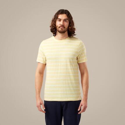 Craghoppers NosiBotanical Sten T-shirt – Heren, geel, regular fit