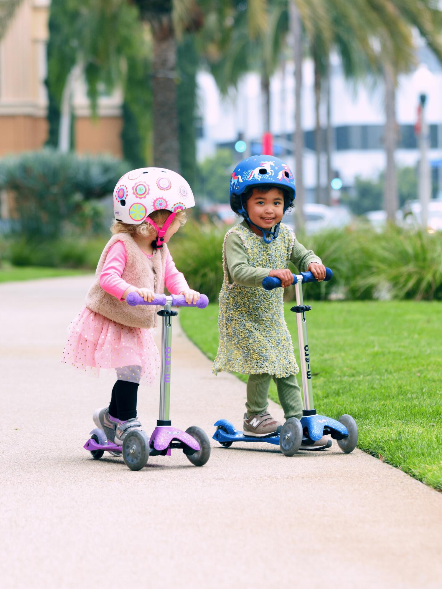 Trottinette enfant Mini  Deluxe Glitter  LED 7/7
