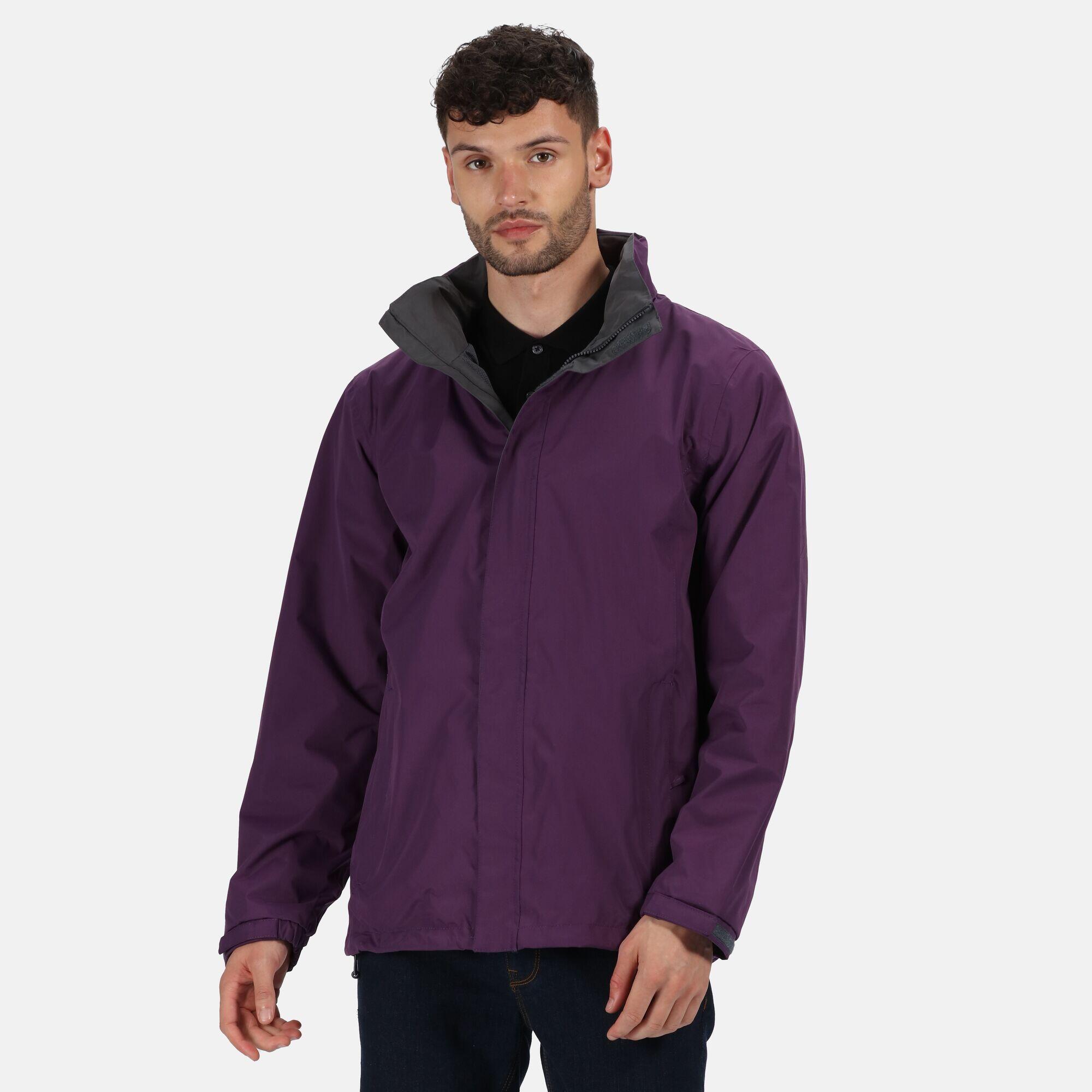 Mens Standout Ardmore Jacket (Waterproof & Windproof) (Majestic Purple/Seal 2/5