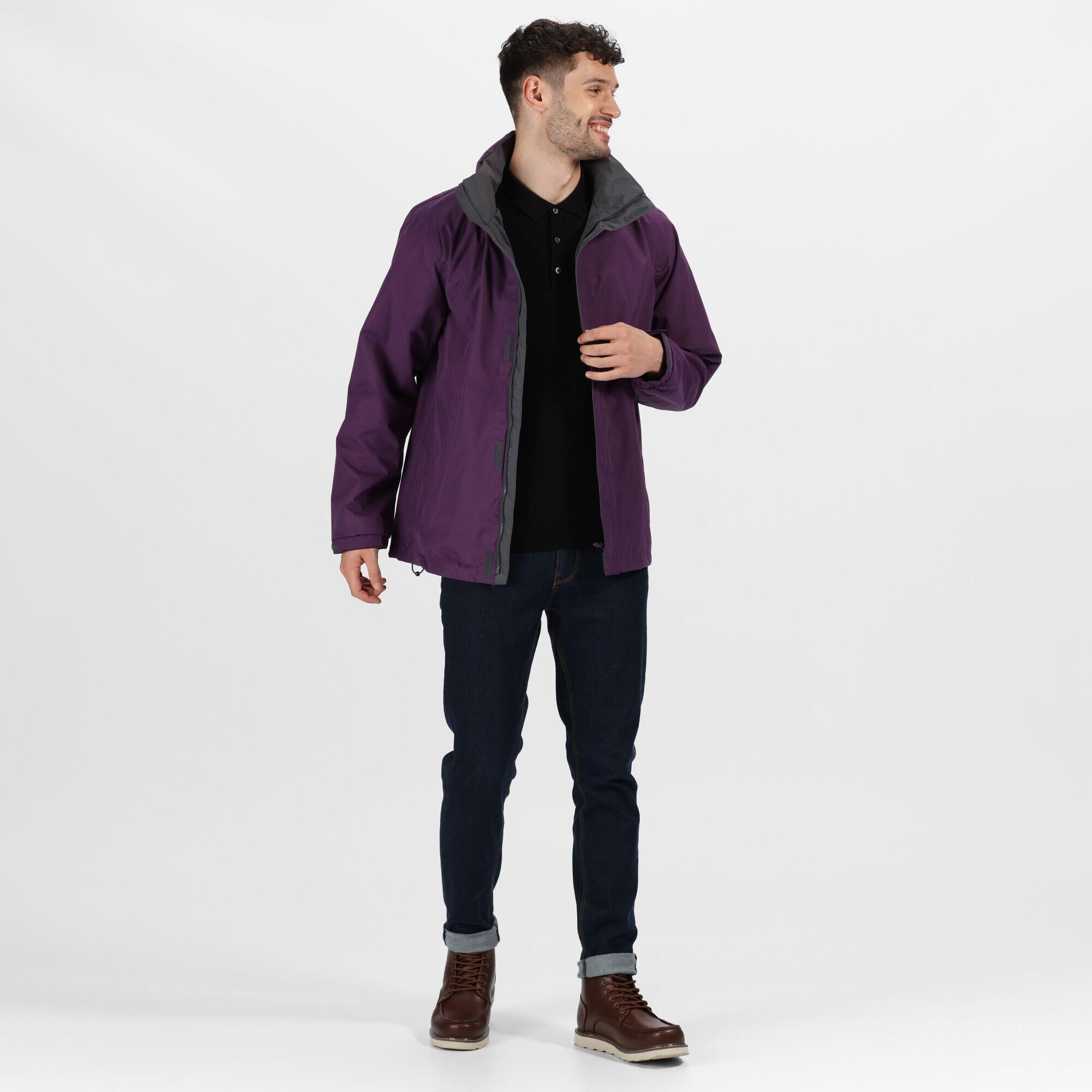 Mens Standout Ardmore Jacket (Waterproof & Windproof) (Majestic Purple/Seal 4/5