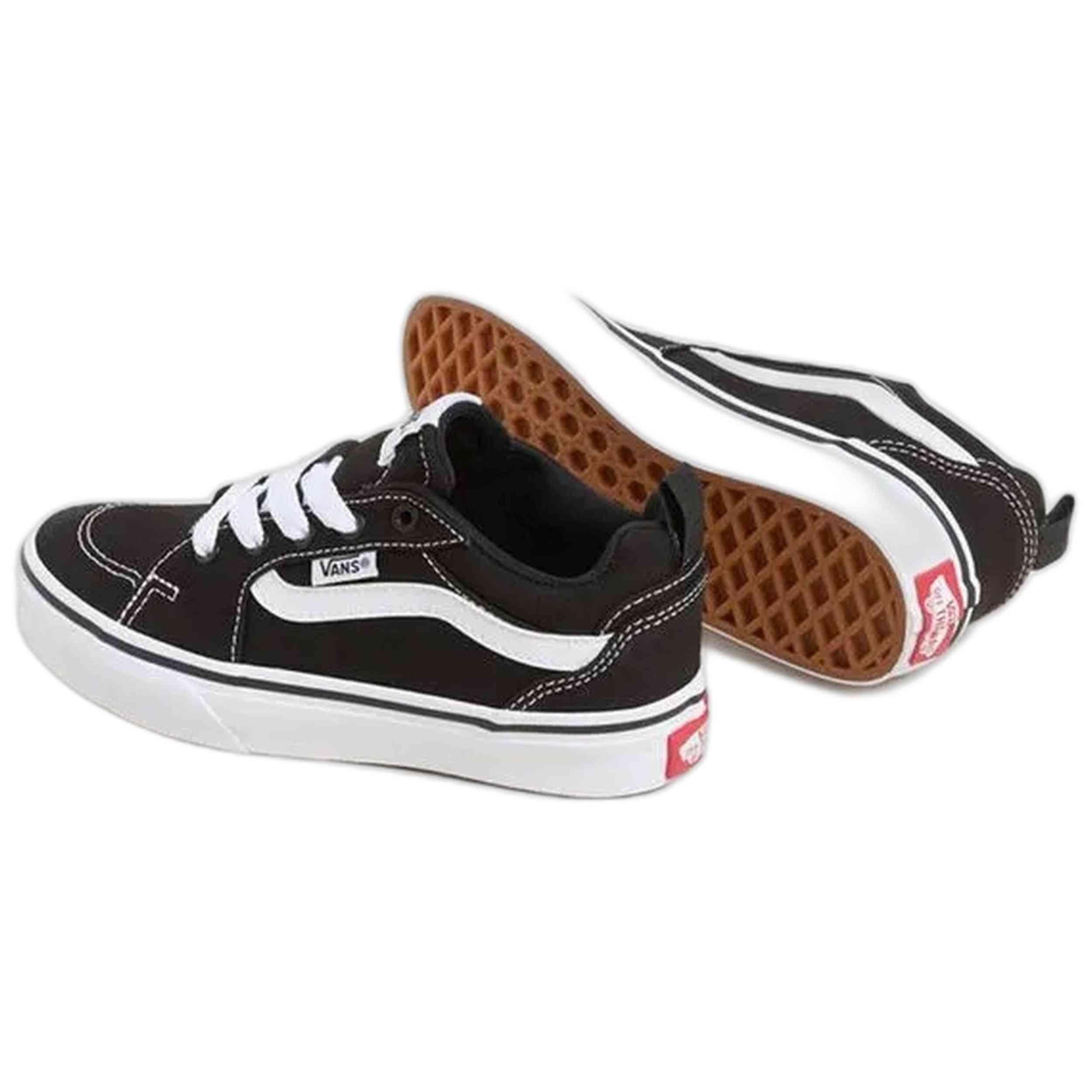 Sapatilhas Vans modelo VN000CWWBA21 para crianças unissex 3/4
