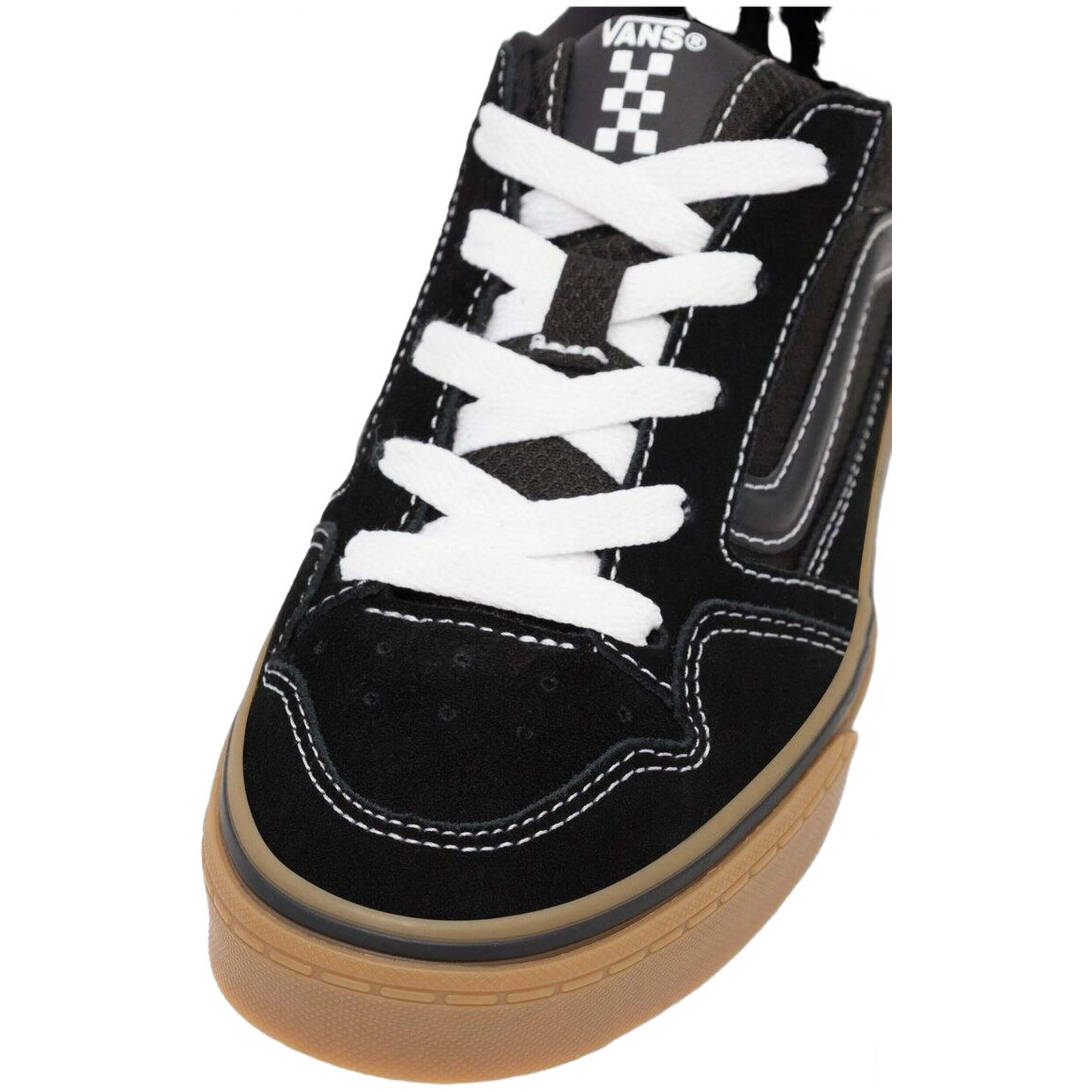 Chaussures pour enfant Vans Caldrone en daim noir 5/5