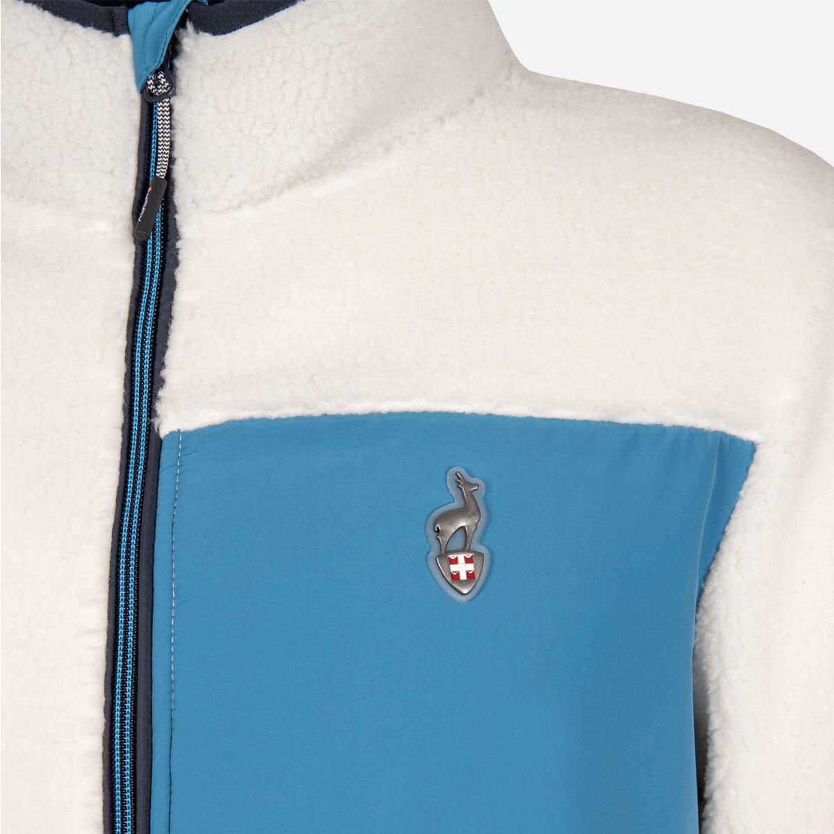 Pánská fleecová mikina na zip sherpa Vogue 3/6