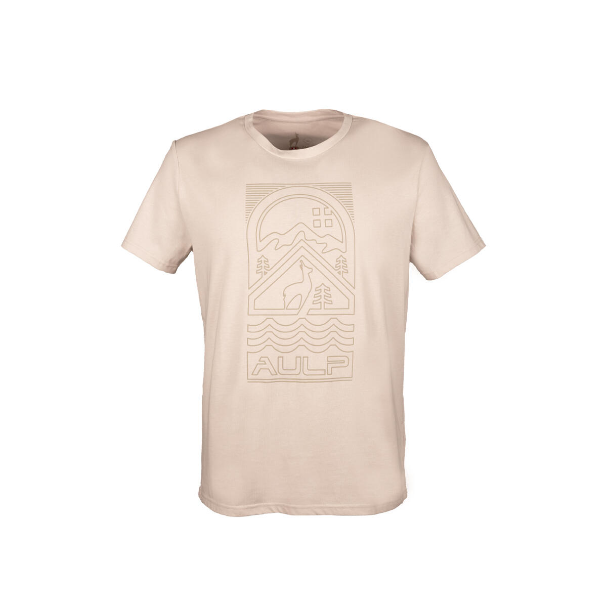 Tricou trekking bărbătesc cu mânecă scurtă Bogus