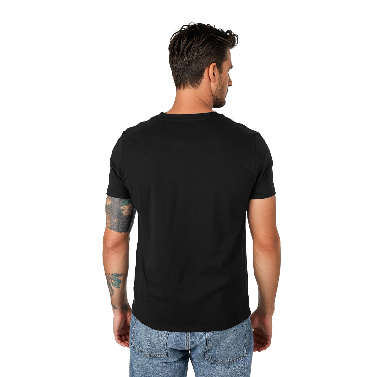T-shirt męski AULP BOGUS komfortowy lekki prosty krój 2/3