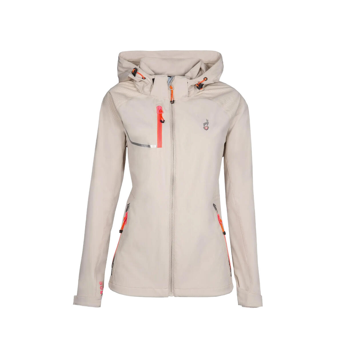 AULP Dámská softshellová bunda AULP ROSSA s kapucí