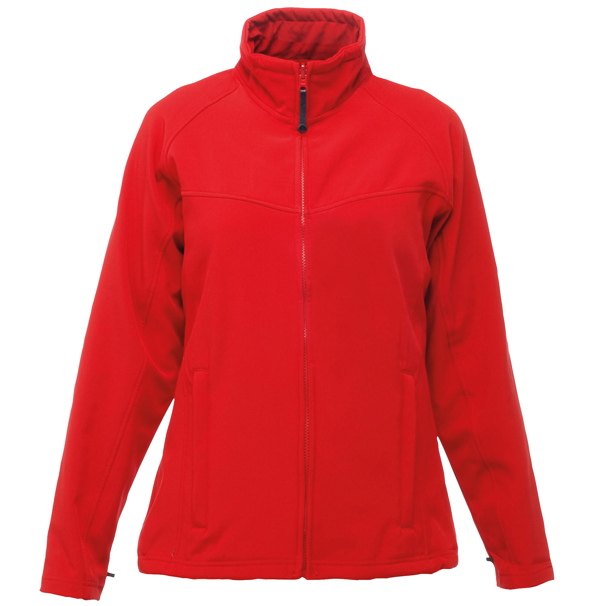 Uproar Women's windproof softshell jacket (Red)