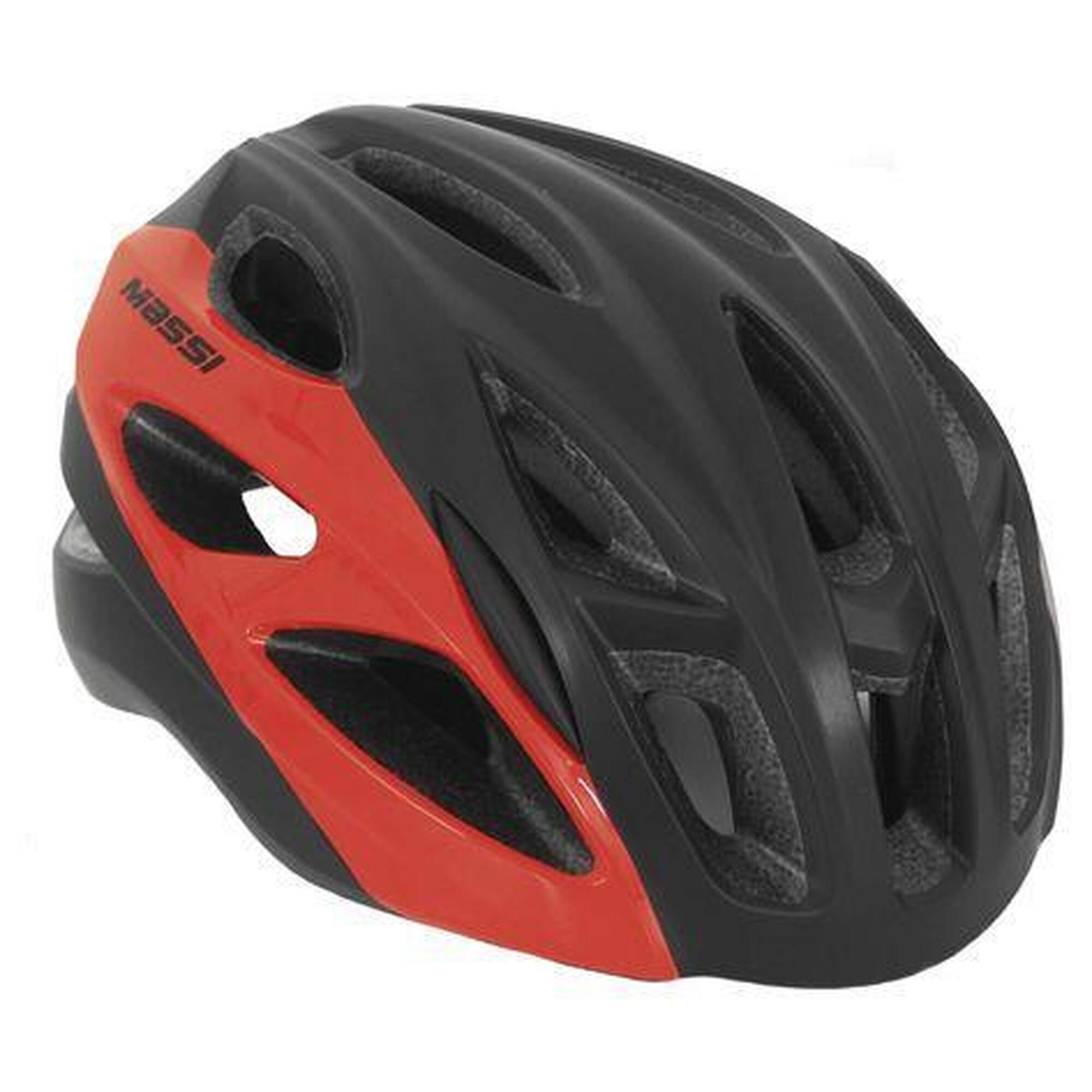 Massi - Casque Massi Pro Noir / Rouge - Casque - Noir|rouge - L/58-61 Cm - Decathlon