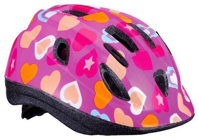 BBB Boogy Helmet heart Pink