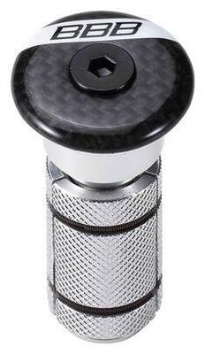 BBB PowerHead Plug Aheadset per forcella 1.1/8'' 40 mm Carbonio Nero Lucido
