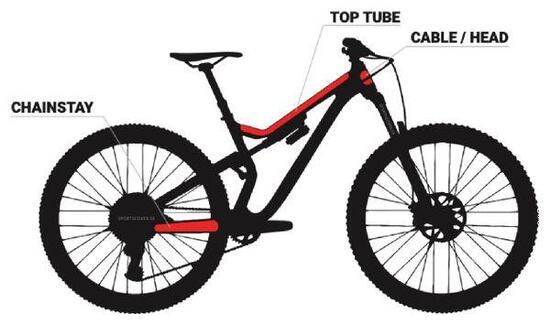 Kit Protezione Telaio SportsCover BikeShield Premium Opaco