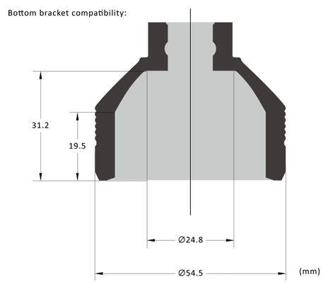 Douille démonte boitier Birzman Hollowtech II 3/3