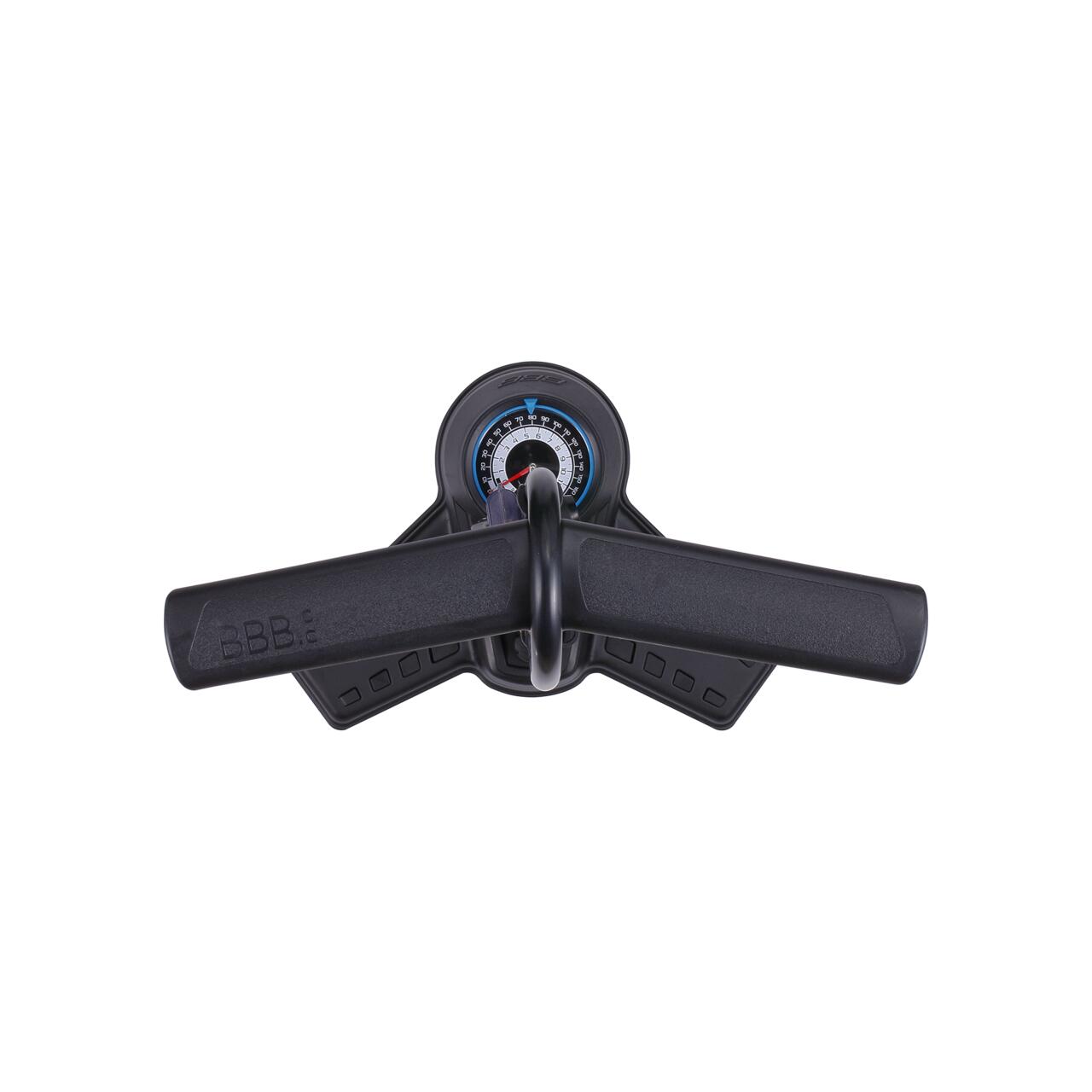 BBB AirStrike with DualHead Floor Pump Black 2/2