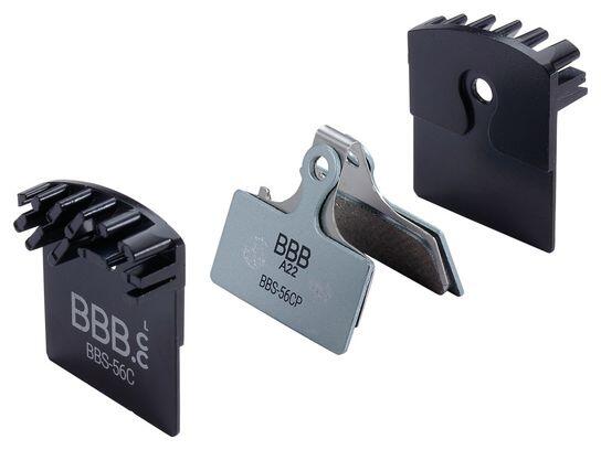 Klocki hamulcowe z radiatorem BBB Cycling Coolfin Comp. Shimano XTR 2012