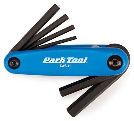 Kit clé allen 4/5/6/8/10mm Park Tool AWS-11C