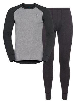 Odlo Active Warm Eco Pullover / Strumpf Set Grau