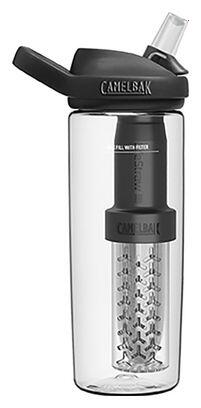 Bidon Camelbak Eddy® + filtered by LifeStraw® with Tritan™ Renew - Clear, 20OZ 3/7