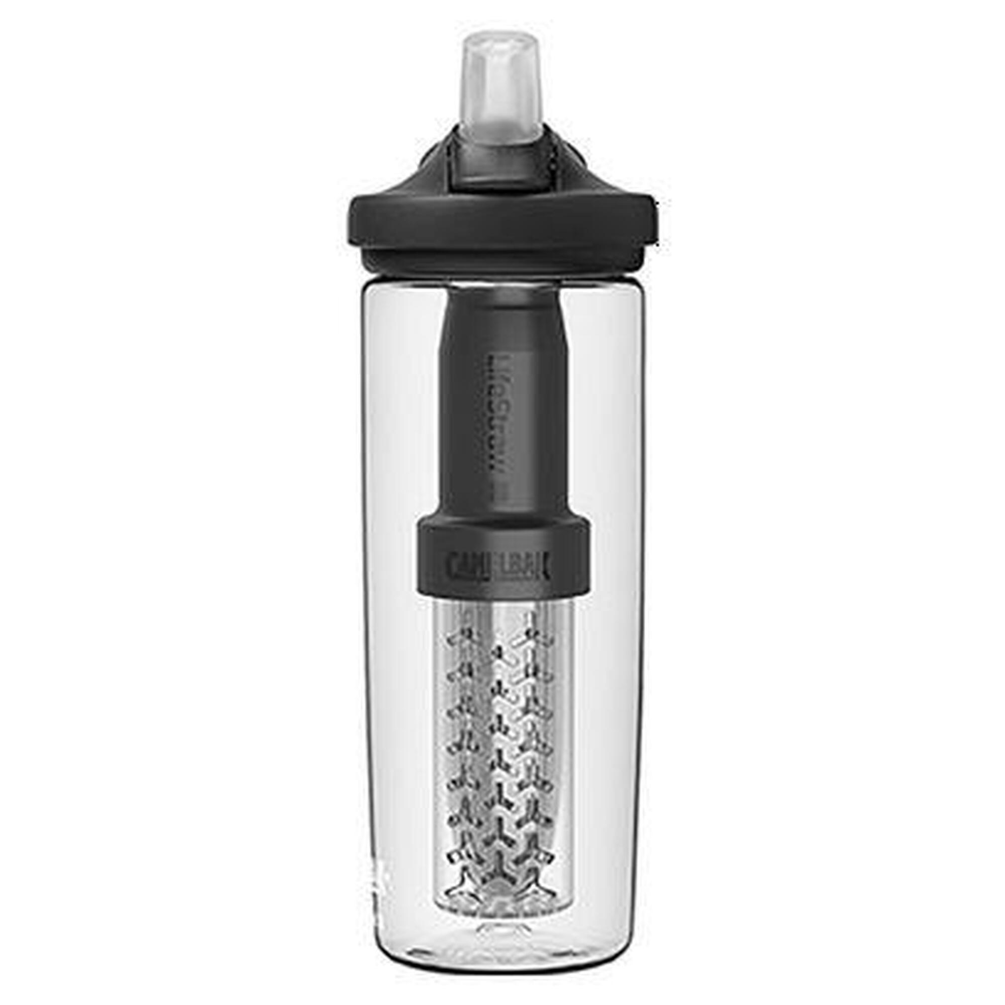 Bidon Camelbak Eddy® + filtered by LifeStraw® with Tritan™ Renew - Clear, 20OZ