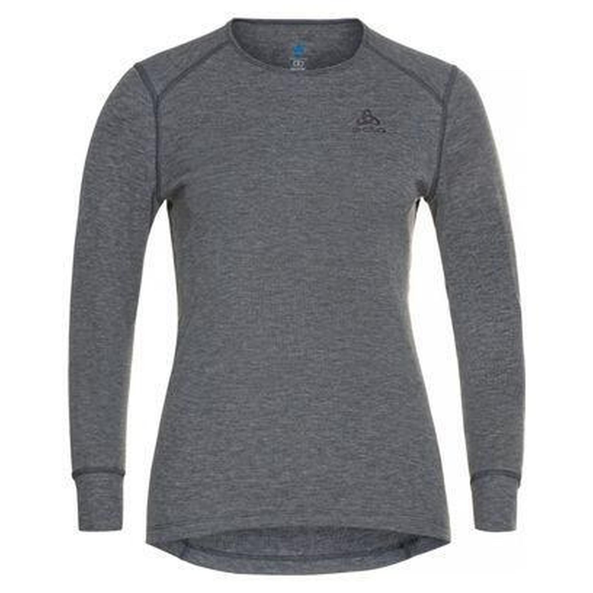 Odlo - Maillot Manches Longues Femme Odlo Active Warm Eco Gris - Sous Pull - Gris|noir - S - Decathlon