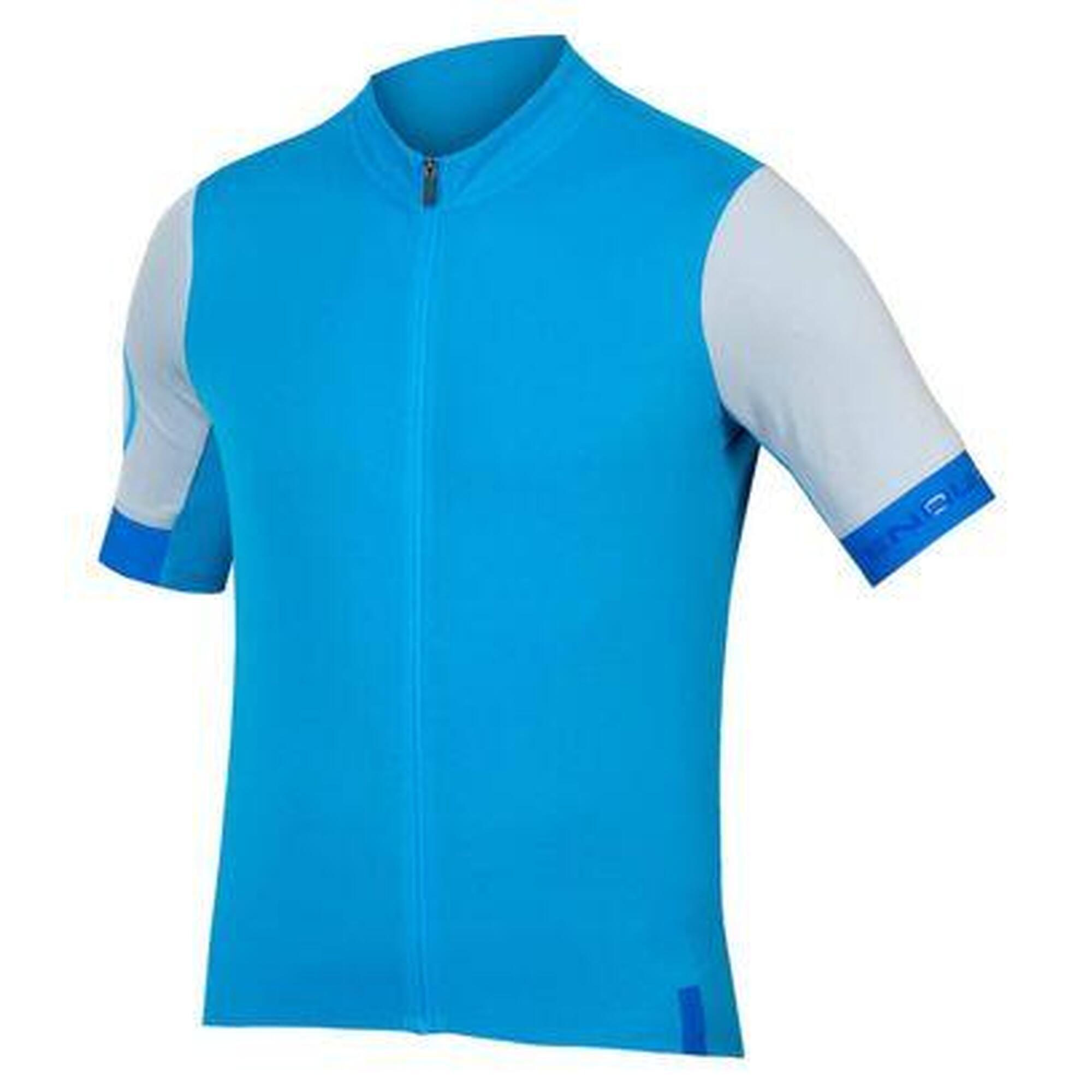 Endura - Maillot Endura Fs260 M/c Bleu - Maillot Manches Courtes - Bleu - 48 Xl - Decathlon