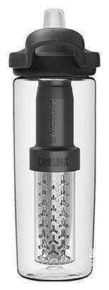 Bidon Camelbak Eddy® + filtered by LifeStraw® with Tritan™ Renew - Clear, 20OZ 4/7