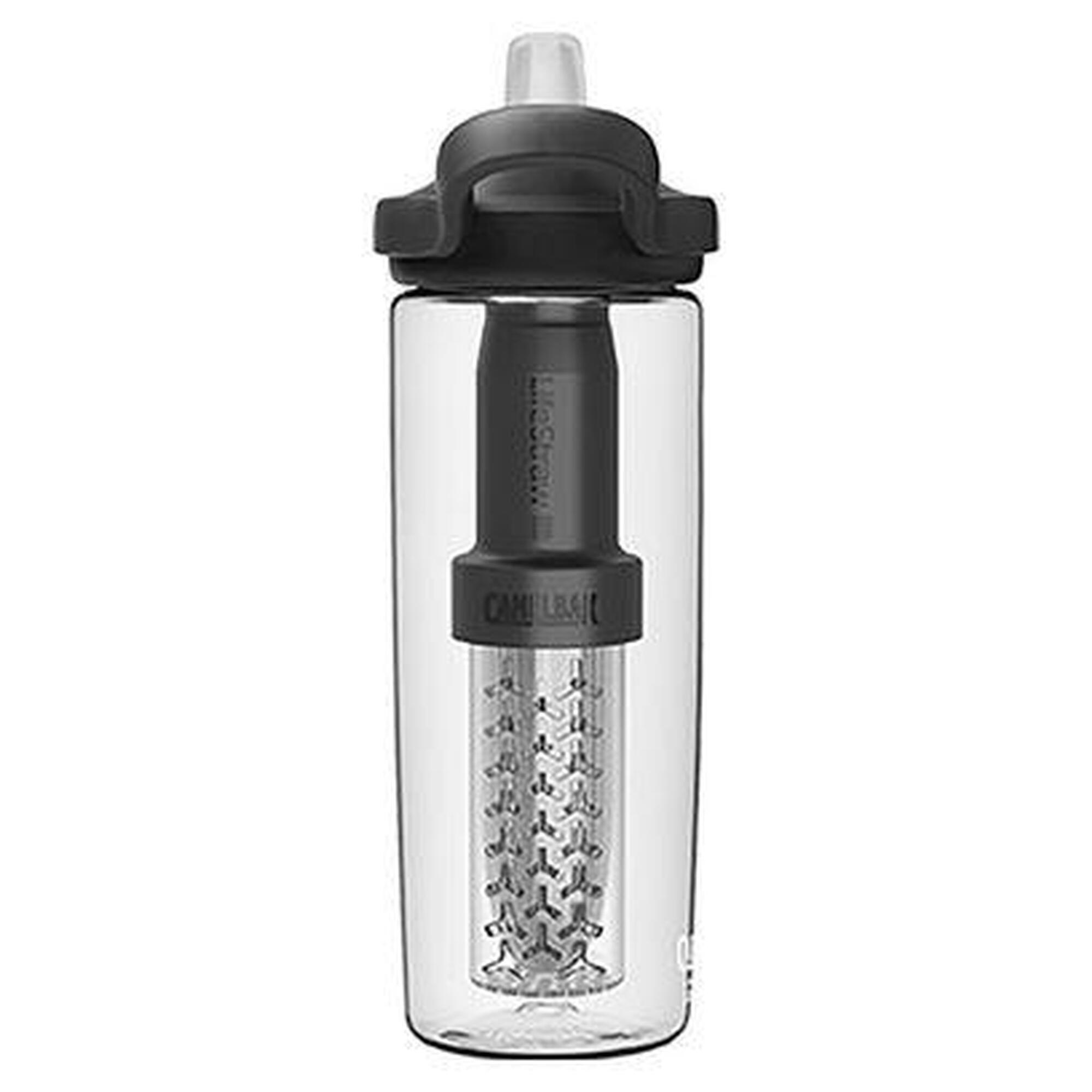 Bidon Camelbak Eddy® + filtered by LifeStraw® with Tritan™ Renew - Clear, 20OZ
