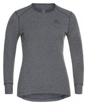 Odlo active warm eco long sleeve jersey grijs vrouw