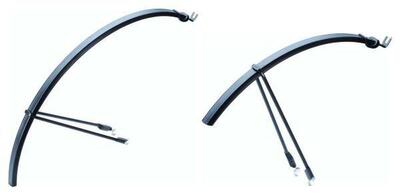 Paar bbb slimguard roadside spatborden zwart