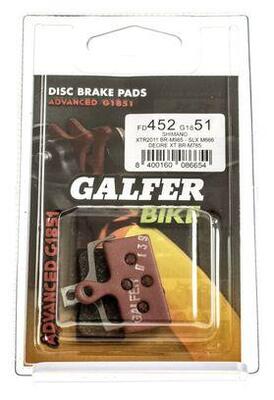 Pastiglie GALFER SHIMANO XTR 985 / XT 785 / SLX 666 Metallic ADVANCED G1851