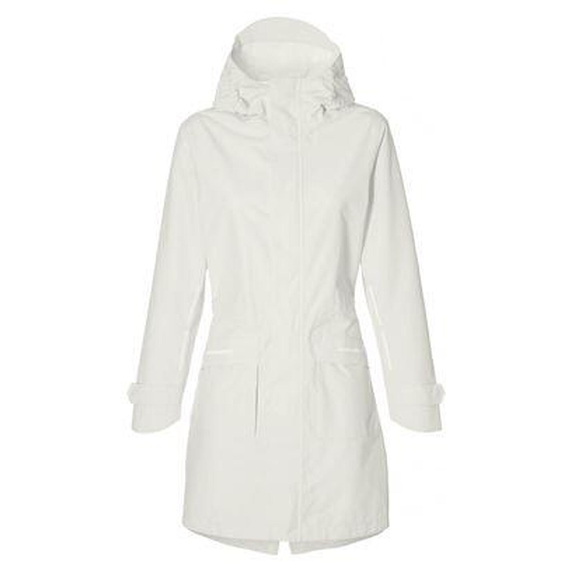 Basil - Basil Mosse Parka De Pluie Vélo Femme Blanc - Parka - Blanc - 40 M - Decathlon