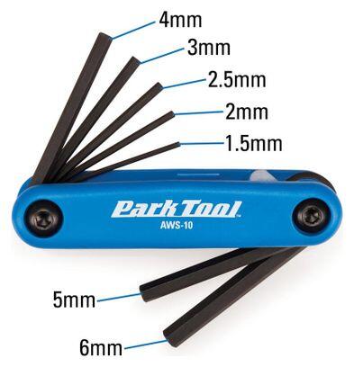 Park Tool FWS-2 Fold-Up Wrench Set Allen and Torx 3/7