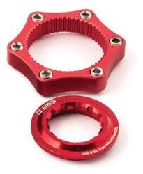 Pièces détachées d'atelier Center Lock Adapter Red