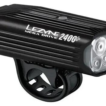 Lezyne Mega Drive 2400+ Front Cycle Light Black