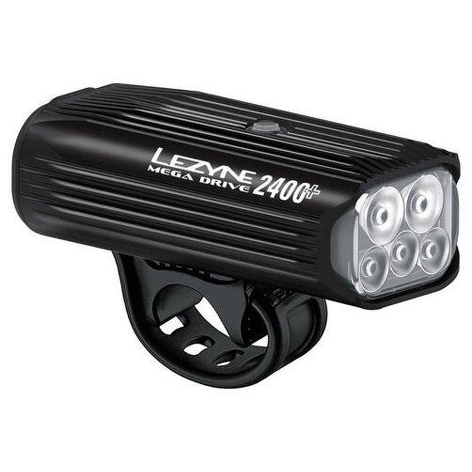 Lezyne - Éclairage Avant Lezyne Mega Drive 2400+ Noir - Éclairage Vélo - Noir - Taille Unique - Decathlon