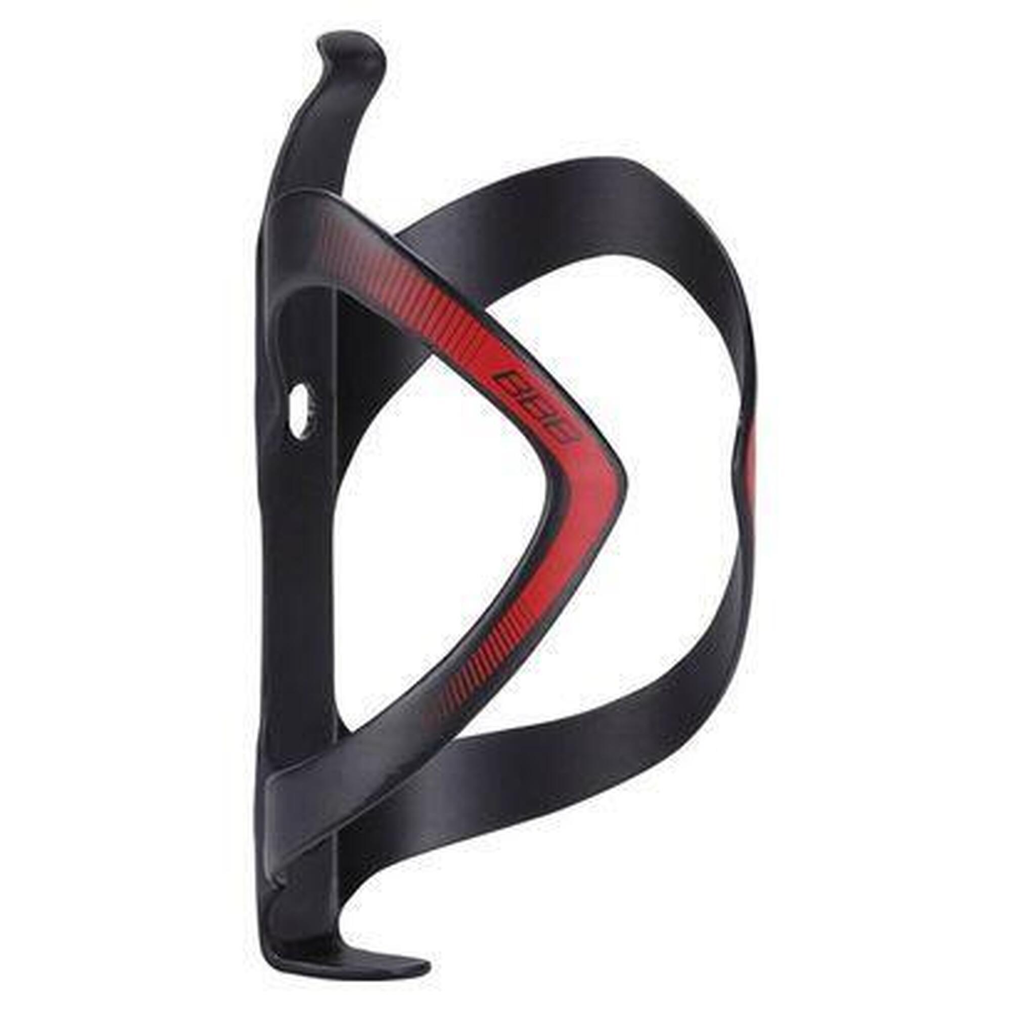 Bbb Cycling - Porte Bidon Fibercage Bbb Carbone Ud Noir Mat / Rouge - Porte-bidon - Incolore|rouge - Taille Unique - Decathlon