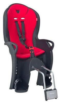 Hamax child bike seat kiss black/red