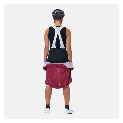 Pantaloncini con bretelle da donna Odlo Zeroweight neri / bianchi 4/5